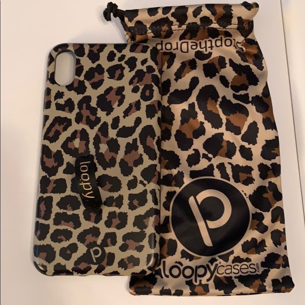 Leopard Loopy iPhone XS Max Case